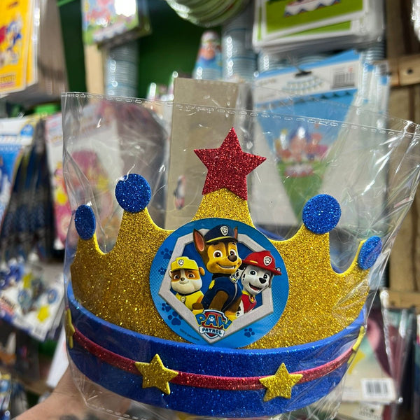 Corona festejado Paw Patrol