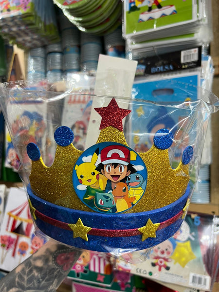 Corona festejado pokemon