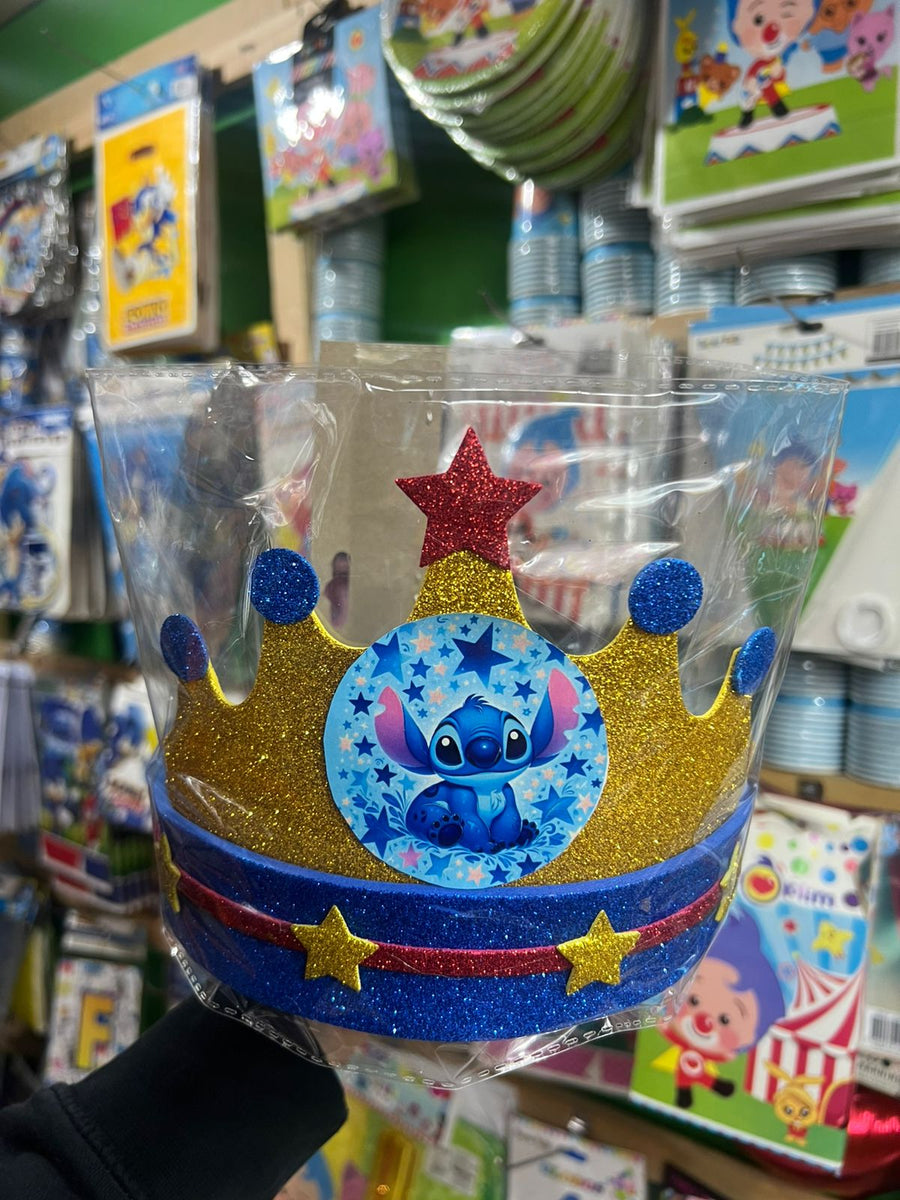Corona festejado lilo y stich