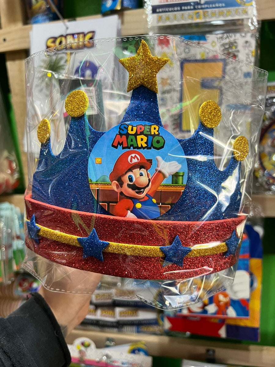 Corona festejado mario bross