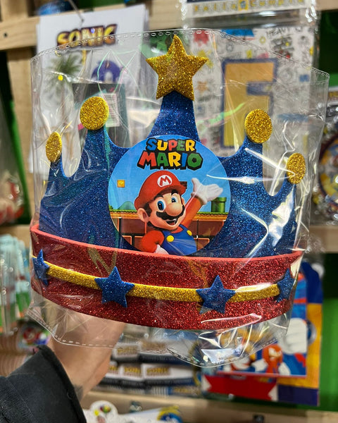 Corona festejado mario bross