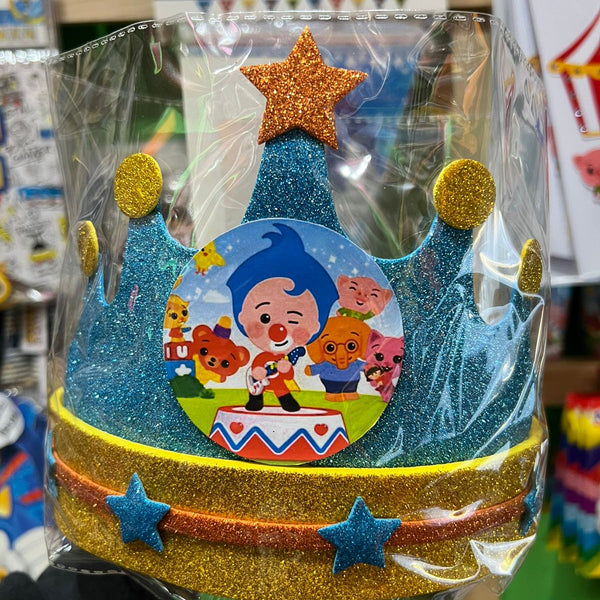Corona festejado payaso plim plim
