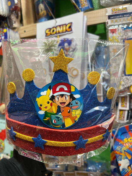 Corona festejado pokemon