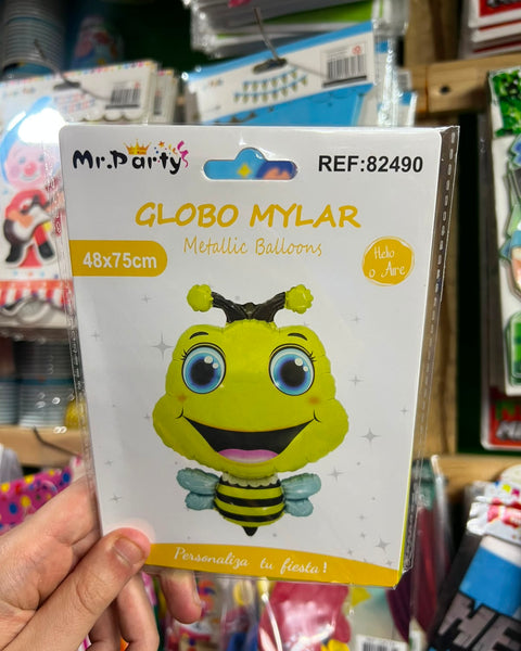 Globos Metalizados Silueta Abejita