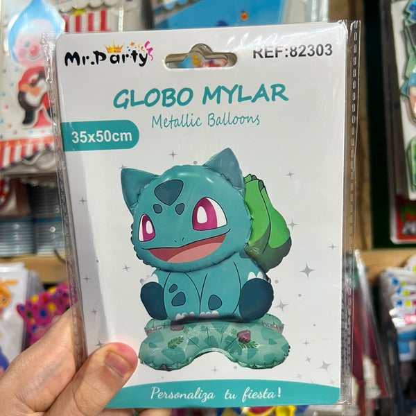 Globos Metalizados Silueta Pokemon