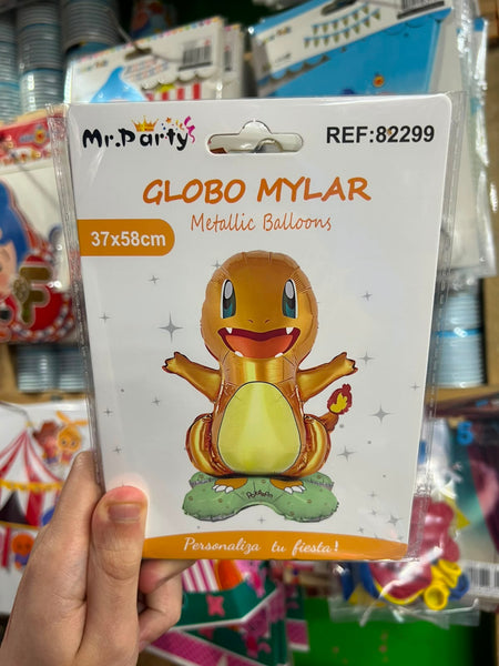 Globos Metalizados Silueta Pokemon