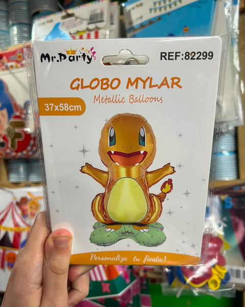 Globos Metalizados Silueta Pokemon