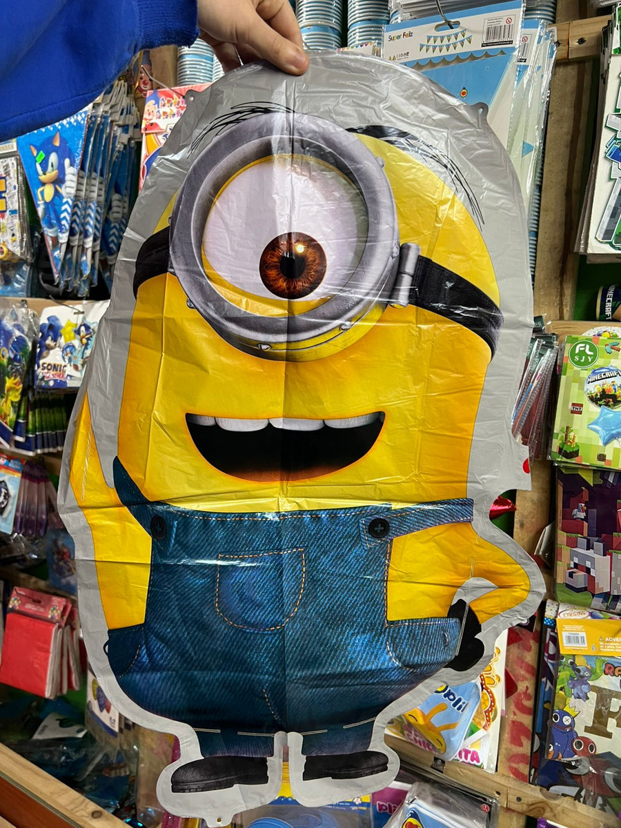 Globo Metalizado figura Minions