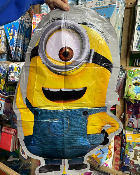 Globo Metalizado figura Minions