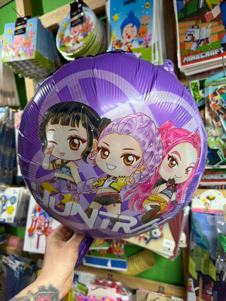 Globos Metalizados Guerreras Kpop