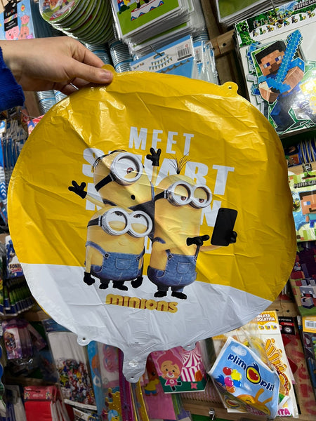 Globos metalizados Minions