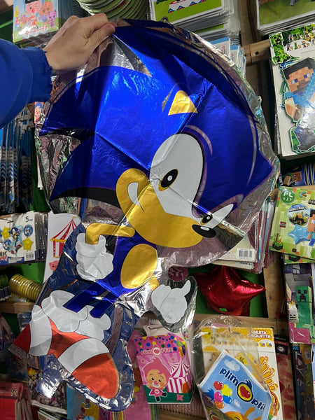 Globos metalizados Sonic