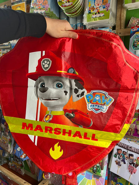 Globo silueta paw patrol 70 cm