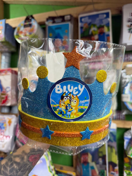 Corona festejado bluey