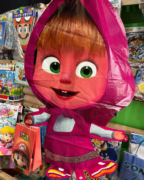 Globo metalizado silueta masha 70 cm