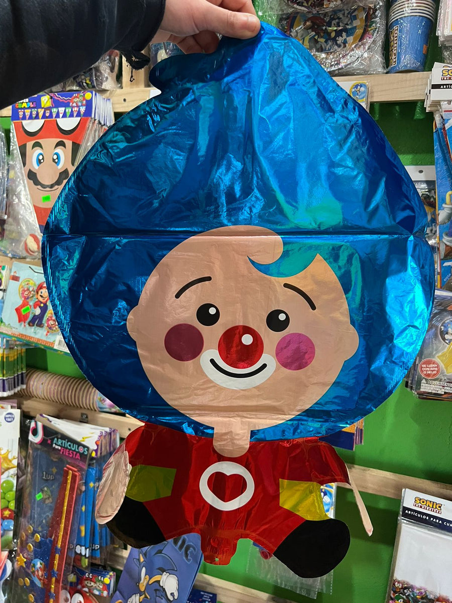 Globo silueta payaso plim plim, 70 cm