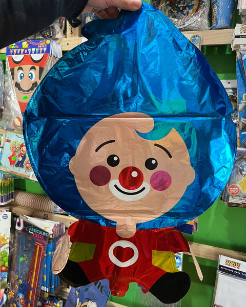 Globo silueta payaso plim plim, 70 cm