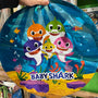 Globos metalizados baby shark, unidad
