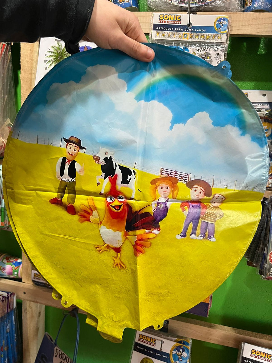 Globos metalizados granja de zenon, unidad