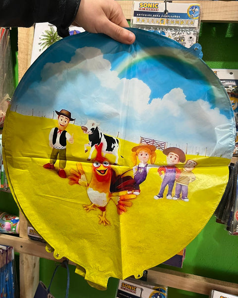 Globos metalizados granja de zenon, unidad