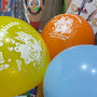 Globos latex impresos bluey paquete X 12 unidades