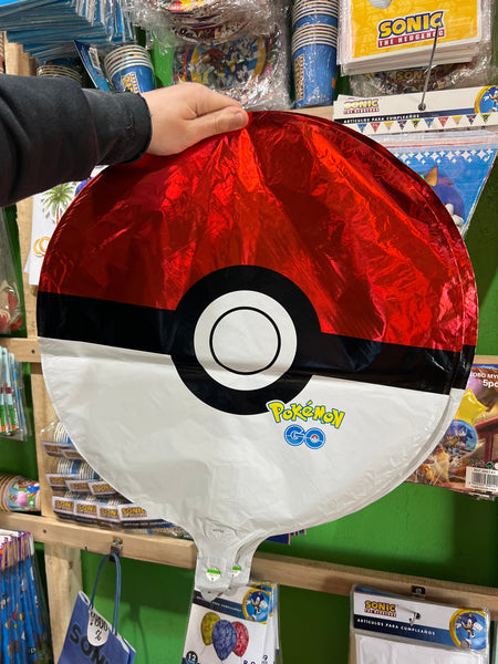 Globos metalizados pokemon, unidad