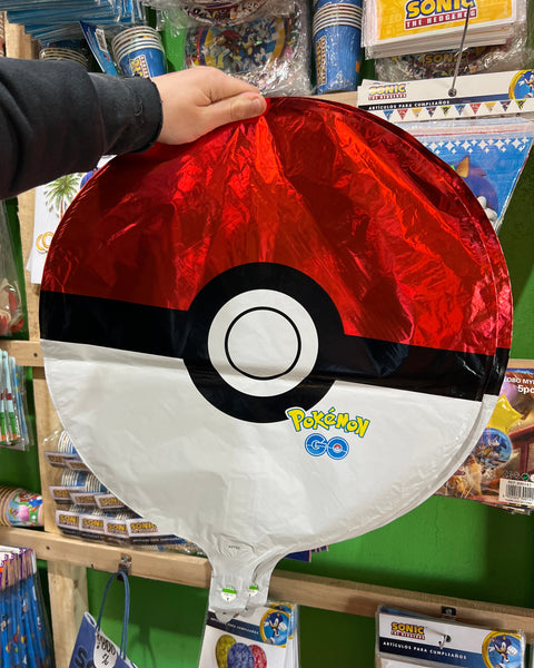 Globos metalizados pokemon, unidad