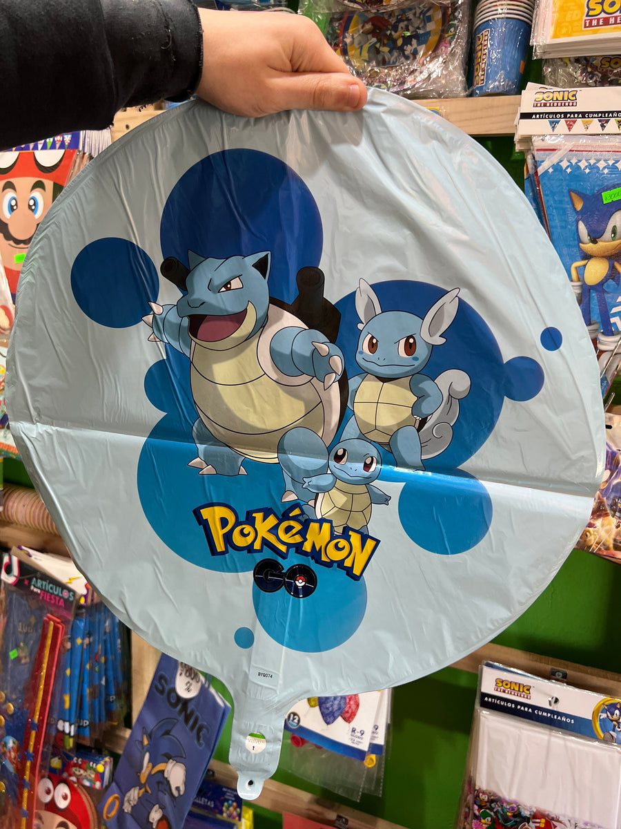 Globos metalizados pokemon, unidad