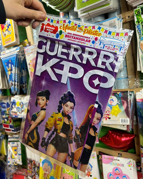 Mantel decorativo Guerreras K-pop