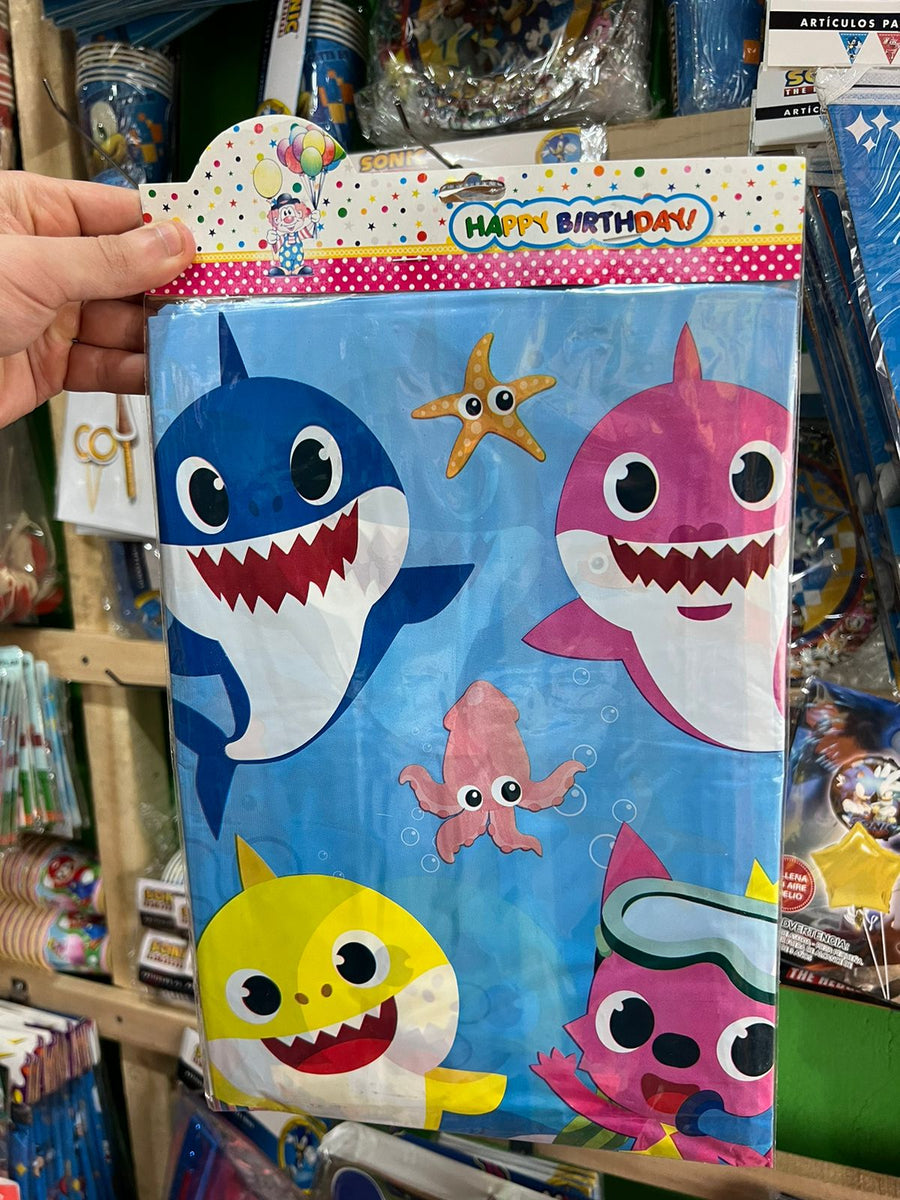 Mantel decorativo baby shark
