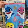 Mantel decorativo baby shark