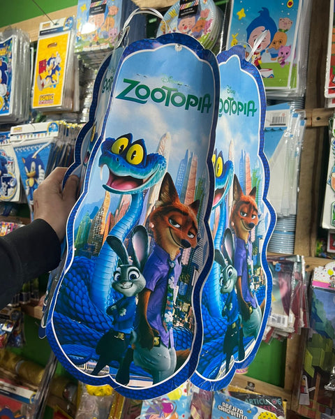 Piñata Zootopia