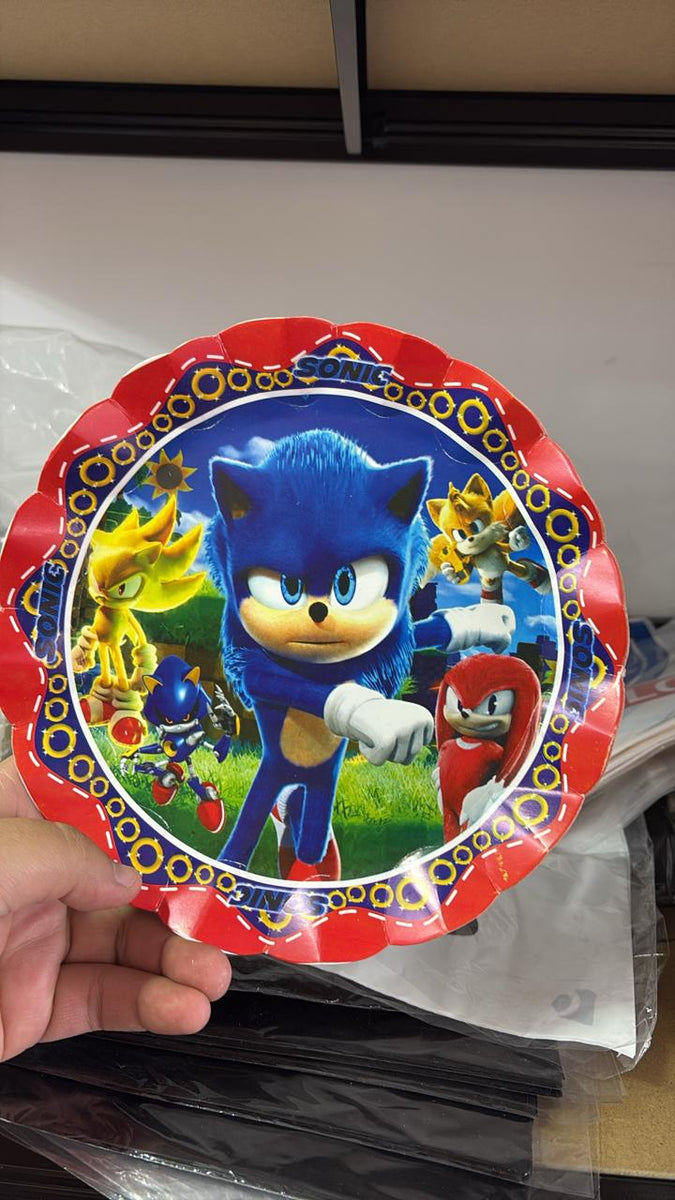 Platos sonic paquete X 6 unidades