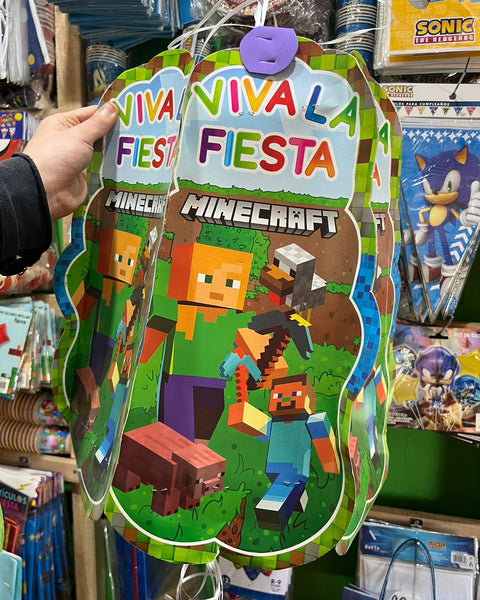 Piñata campana minecraft