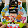 Platos payaso plim plim paquete X 10 unidades