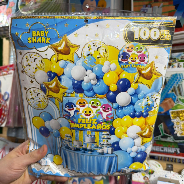 Set decoracion baby shark