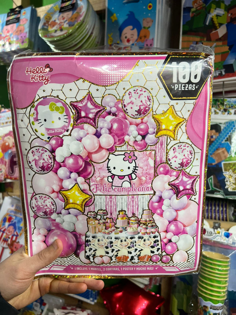 Set decoracion Hello kitty