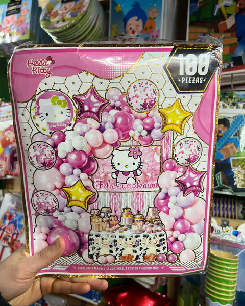 Set decoracion Hello kitty