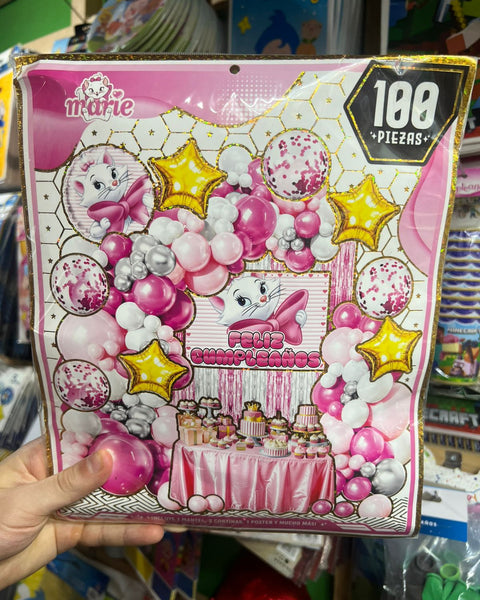 Set decoracion Gatita Marie