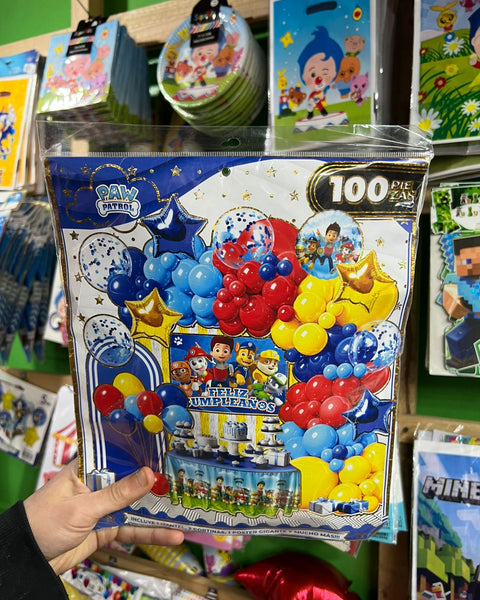 Set decoracion Paw patrol