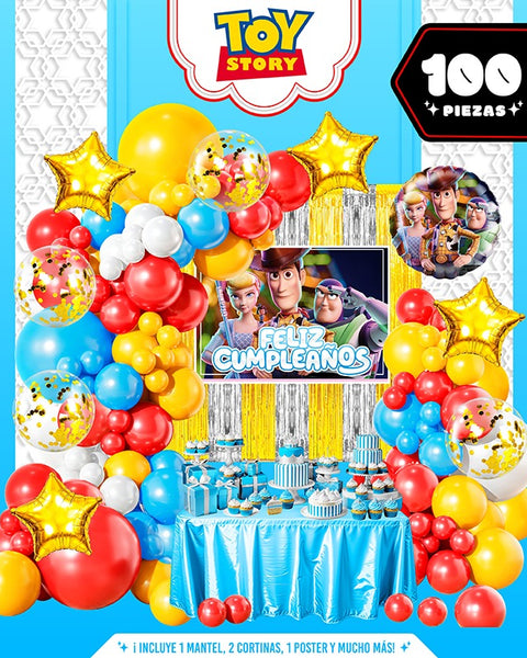Set decoracion cumpleaños toy story