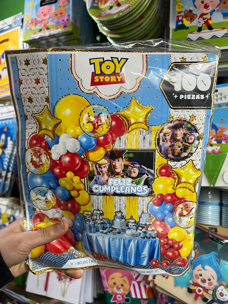Set decoracion cumpleaños toy story