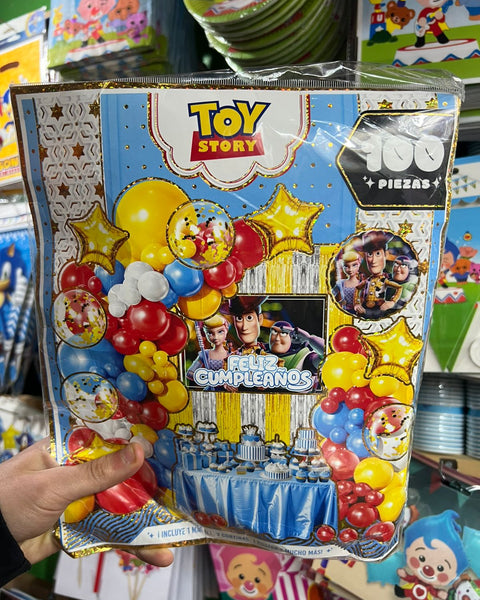 Set decoracion cumpleaños toy story