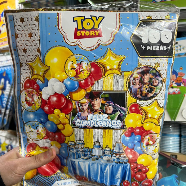 Set decoracion cumpleaños toy story