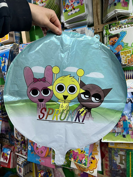 Globos metalizados Sprunki, unidad