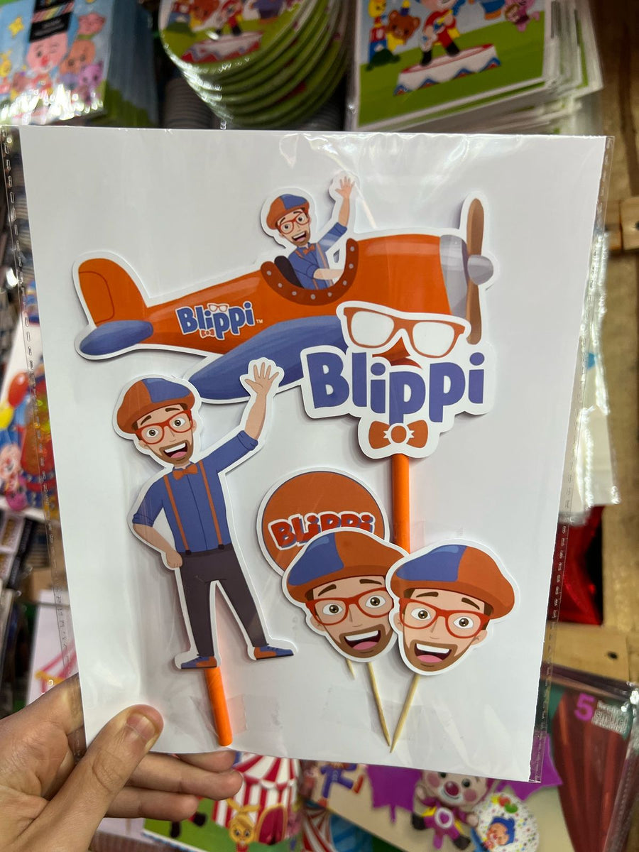 Topper para torta Blippi