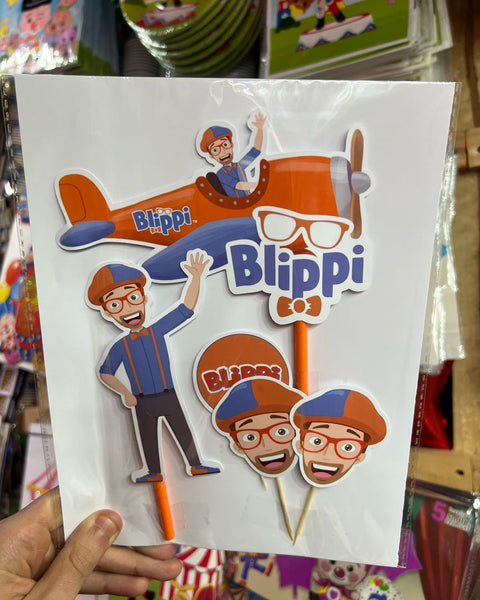 Topper para torta Blippi