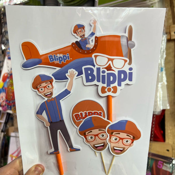 Topper para torta Blippi