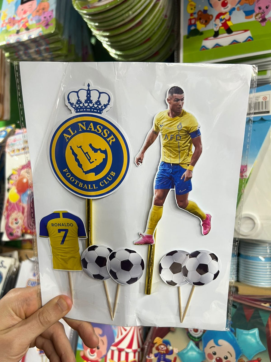Topper para torta Cristiano Ronaldo