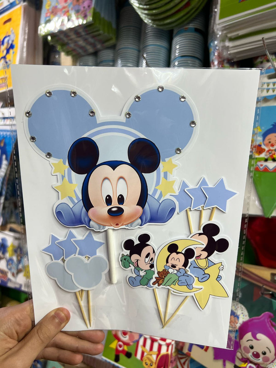 Topper para torta Mickey bebe